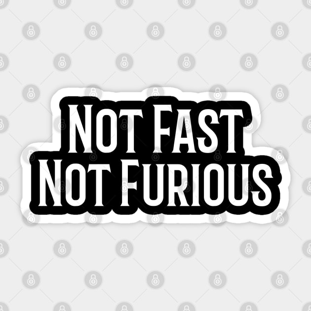 Not fast not furious top